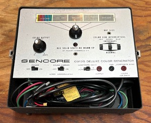 lot 356 image: Vintage Sencore CG 135 Deluxe Color Generator