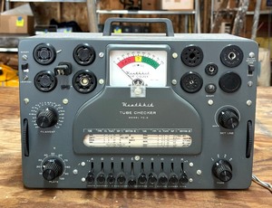 lot 359 image: Vintage Heathkit TC-3 Tube Checker