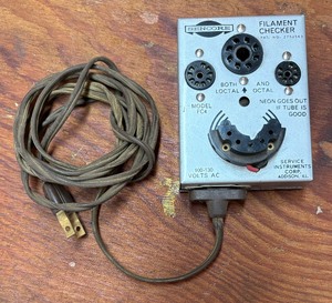 lot 363 image: Vintage Sencor Filament Checker