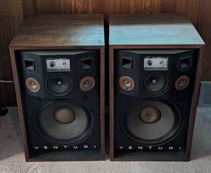 lot 53 image: Pair of BIC Venturi Formula 6 Speakers