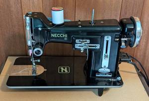 lot 67 image: Vintage Necchi Sewing Machine