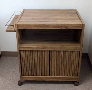 lot 195 image: Rolling Kitchen Utility Cart