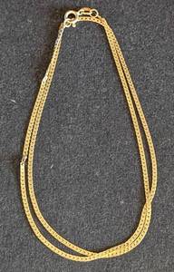 lot 202 image: 14k Yellow Gold 18 Chain