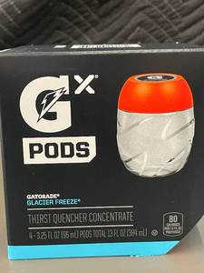 lot 7 image: CT 2 - Gatorade GX Pods Glacier Freeze Thirst Quencher Concentrate - 2 Packs