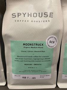 lot 9 image: Spyhouse Coffee Roasters Moonstruck Organic Medium Blend - 3 x 10 OZ
