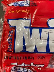 lot 15 image: Lot of 3 Twizzlers Strawberry Twists Candy 16 oz Bags