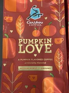 lot 28 image: Caribou Coffee Pumpkin Love Ground Coffee - 4 Packs