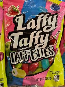 lot 33 image: FL 3 - Laffy Taffy Candy Laff Bites Assorted Flavors - 12 Pack (3 oz Each)