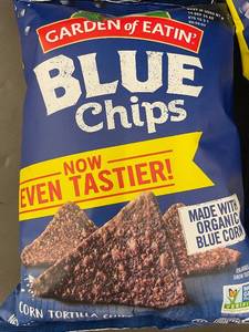 lot 50 image: Garden of Eatin Blue Chips Corn Tortilla Chips Lot of 4 Bags
