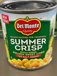 lot 260 image: AZ 4 - Del Monte Summer Crisp Whole Kernel Golden Sweet Corn 12-Pack