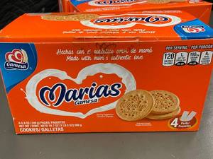 lot 271 image: ID 2 - Gamesa Marias Cookies 3 Boxes
