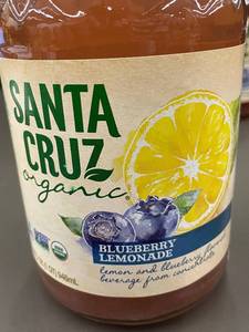 lot 273 image: Santa Cruz Organic Blueberry Lemonade - 6 Bottles