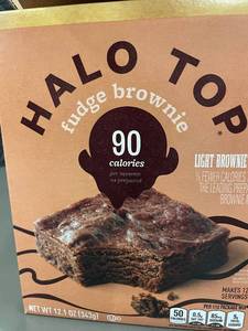 lot 288 image: AK 4 - Halo Top Fudge Brownie Light Brownie Mix - 6 Packs
