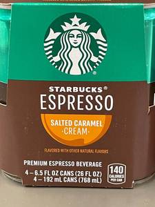 lot 426 image: Starbucks Salted Caramel Cream Espresso 8-Pack