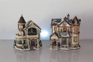 Norman Rockwell Lighted Houses