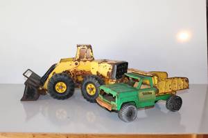 1970s Tonka Front Loader & Truck