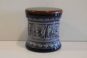 German Marzi & Remi Tobacco Humidor Jar