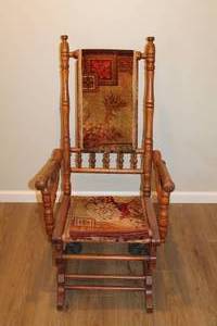 Victorian Platform Rocking Chair