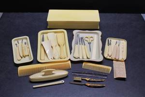 Celluloid Grooming Tools & Trays