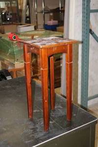 24 Wooden End Table