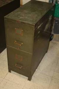 The General Fireproofing Co Metal Fireproof File Cabinet 2-drawer