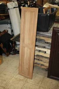 Wood Cabinet Door Unfinished 34x13x55