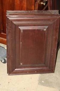 Lot of (5) Wood Cabinet Doors 34x17-34x23