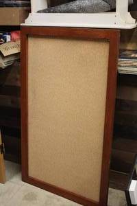 Wood Framed Cork Board