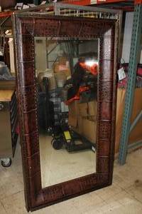 Wood Framed Wall Mirror