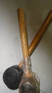 lot 17 image: Set of 2 Rubber Mallets
