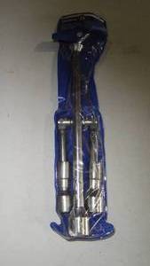 lot 90 image: ACDelco 34210 14 Metric Chrome Plated Folding Lug Wrench