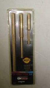 lot 231 image: GRIP 3 Pc Brass Punch Set-4, 6, 8