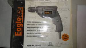 lot 241 image: Eagle USA 38 Keyless Hand Drill