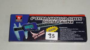 lot 36 image: NEIKO 01401A 6-Inch Electronic Digital Caliper