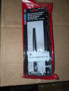 lot 100 image: 3 Piece Cape Diamond Point Chisel - Car Quest