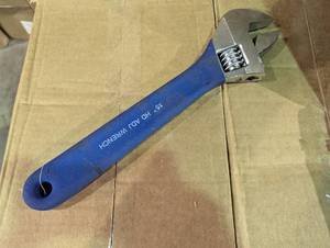 lot 112 image: True-Grip 15 HD ADJ Wrench - Covered Handle