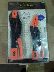 lot 115 image: Set iit Auto Lock Self-Sizing Locking Pliers - 45090