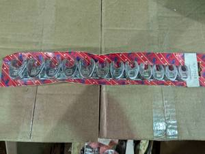 lot 183 image: 12 Piece Metric Flarenut Crowsfeet Set - HJCN3812