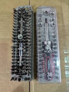 lot 198 image: 96 Piece - Screw Driver Bit Set by Boxer
