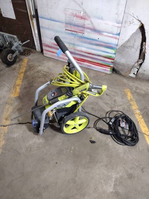 lot 73A image: Ryobi pressure washer electric