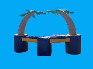lot 41A image: Palm Tree Inflatable. Includes Blower.