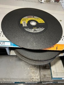 lot 102 image: (24) Metal Cutoff Blades 14 x 764 x 1