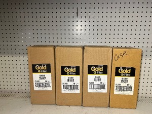 lot 139 image: (4) Napa Gold filters 6489, nib sealed