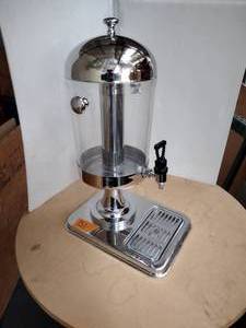 lot 151 image: Acopa 1-gallon Drink Dispenser. Includes center ice core,