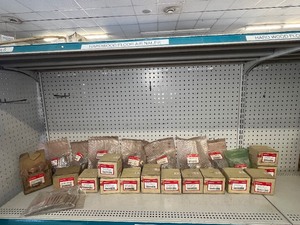 lot 148 image: Boxed Honda Carburetor Assy and carburetor parts. Most are sealed new in box