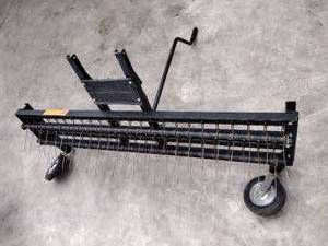 lot 198 image: JRCO Tine Rake Dethatcher Model 470.