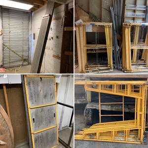 lot 55 image: Group of Scaffolding