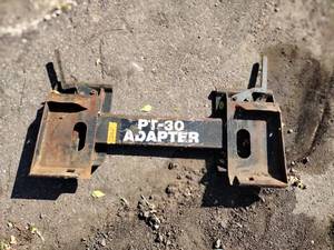 lot 220 image: PT30 adapter attachment for Bobcat