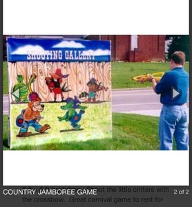 lot 129 image: Crossbow Shooting Gallery Jamboree in case as seen