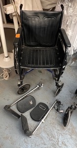 lot 234 image: Tuffcare Venture Series Wheelchair&nbspwith foot rests